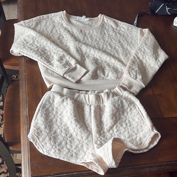 Pink Rose shorts Lounge Set - Picture 1 of 4